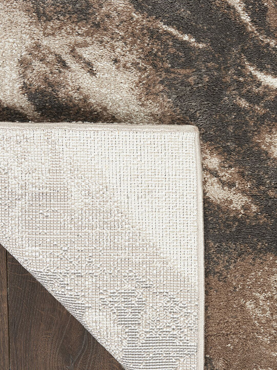 American Manor AMR03 Ivory/Mocha 9' x 12' Rug