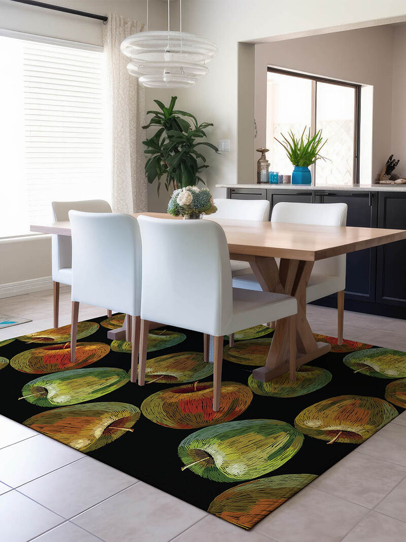 Kendall KE8 Black 10' x 14' Rug
