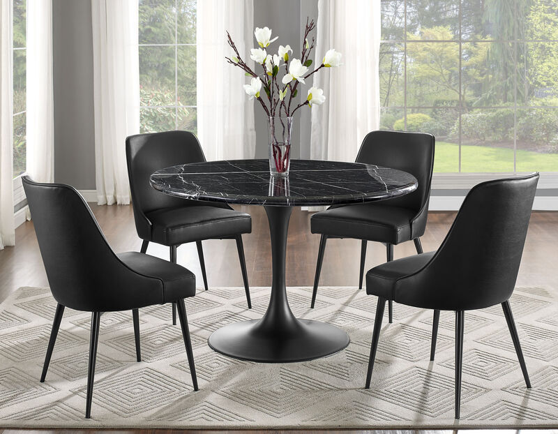 Colfax Black Side Chair