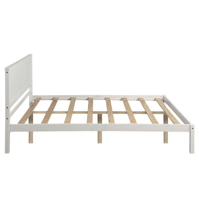 Merax Platform Bed Frame with Headboard