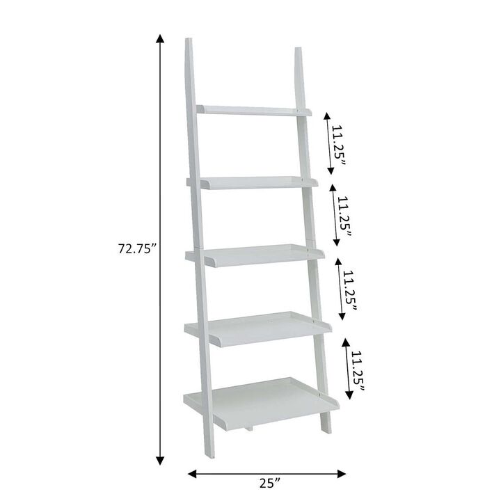 Convience Concept, Inc. French Country Bookshelf Ladder