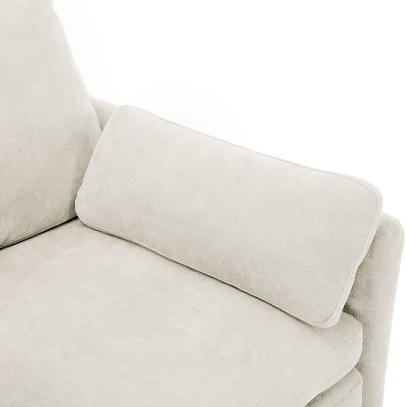 Merax Upholstered Armchair Single Sofa Chair