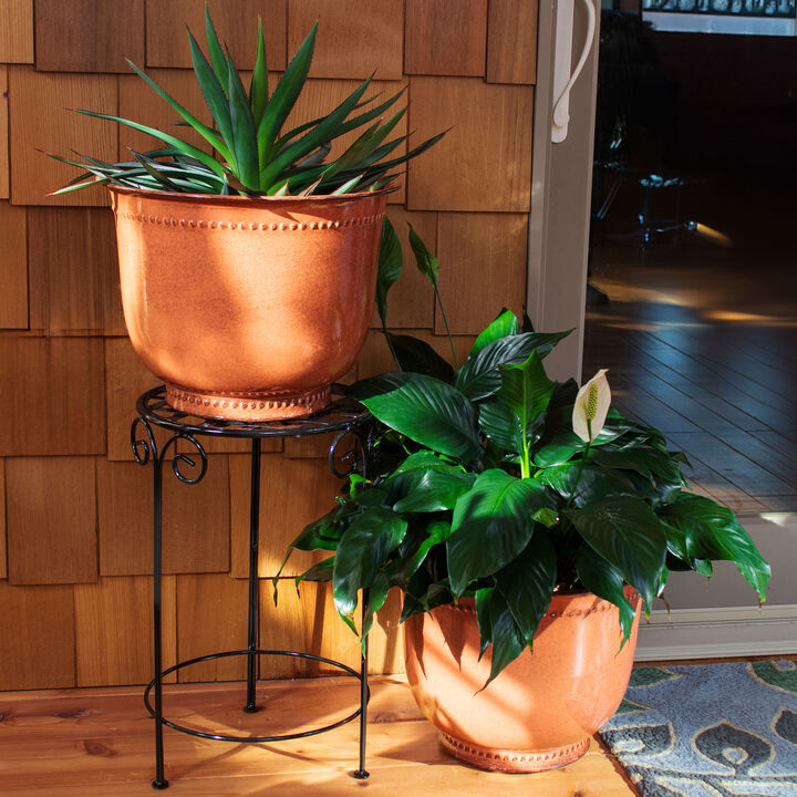 Michael Metal Outdoor Planter Set of 4