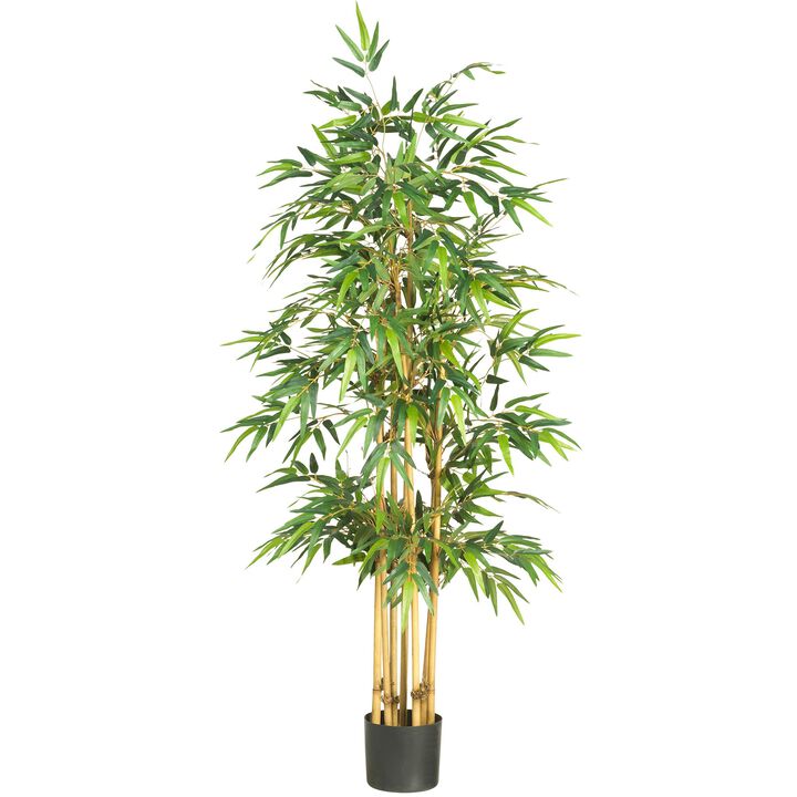 Hivvago 64" Bamboo Silk Tree