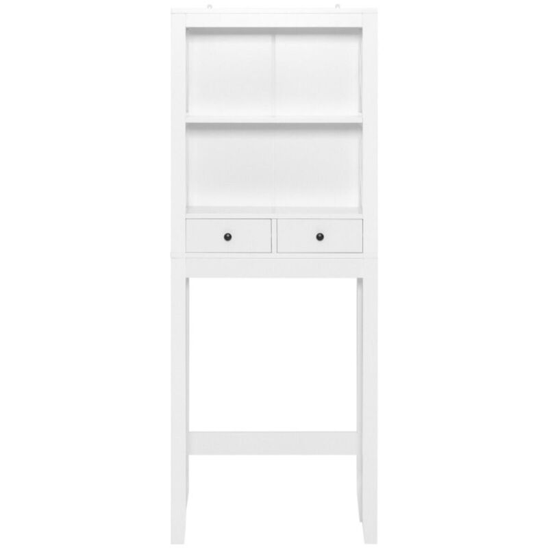 Hivvago Toilet Space Saver Bathroom Organizer Storage Shelf with Drawers