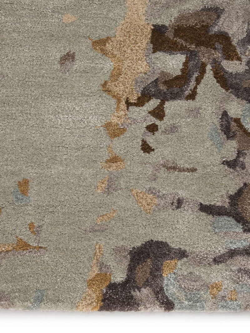 Genesis Matcha Gray 5' x 8' Rug