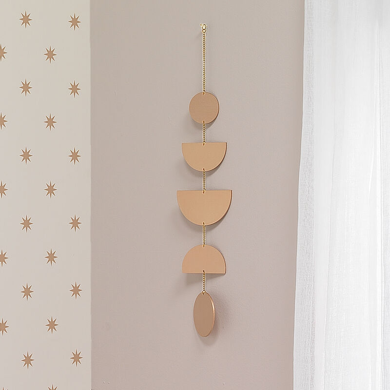 Lambs & Ivy Signature Gold Geometric Wood Wall Decor/Wall Hanging