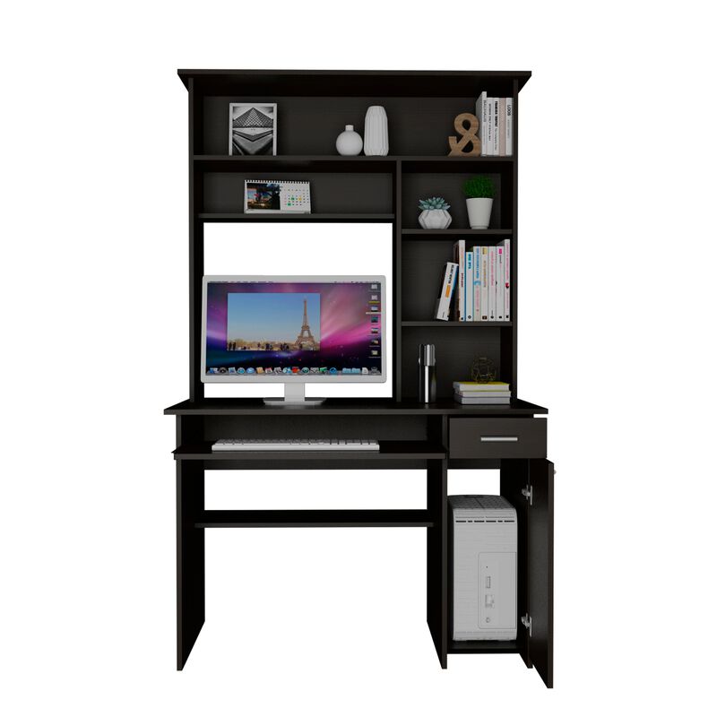 Weston  Two Computer Desk with Hutch