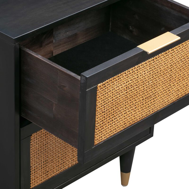 Sierra Cane Nightstand