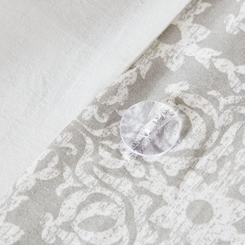 Belen Kox Ivory Embroidered Reversible Duvet Cover Set, Belen Kox