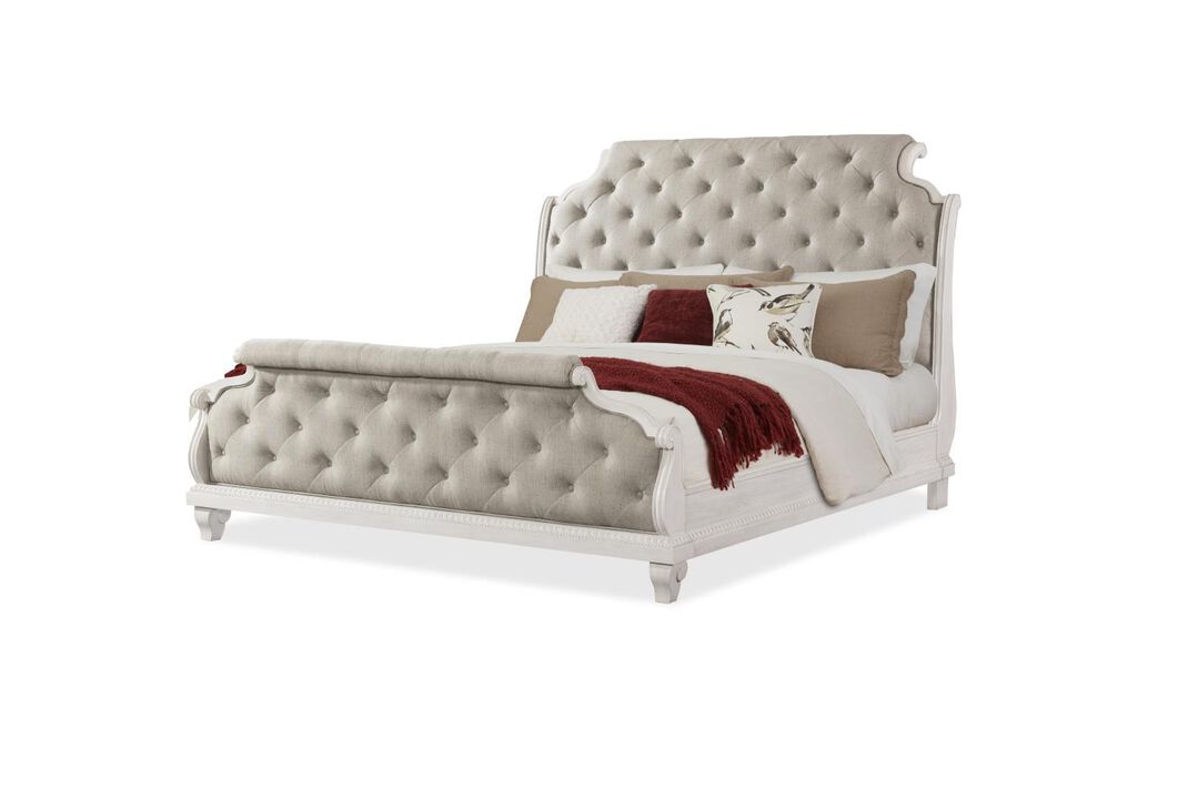Jasper County Honeysuckle Upholstery Bed