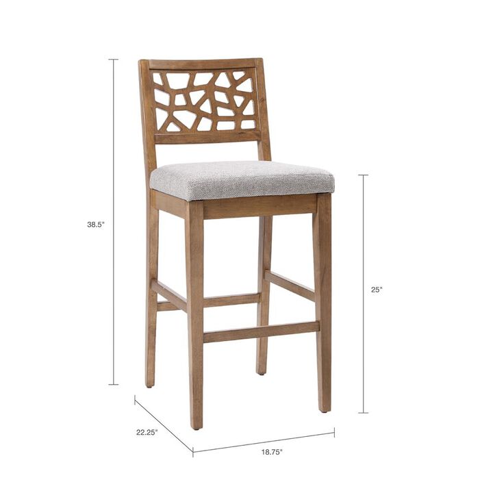 INK+IVY Crackle Counter stool