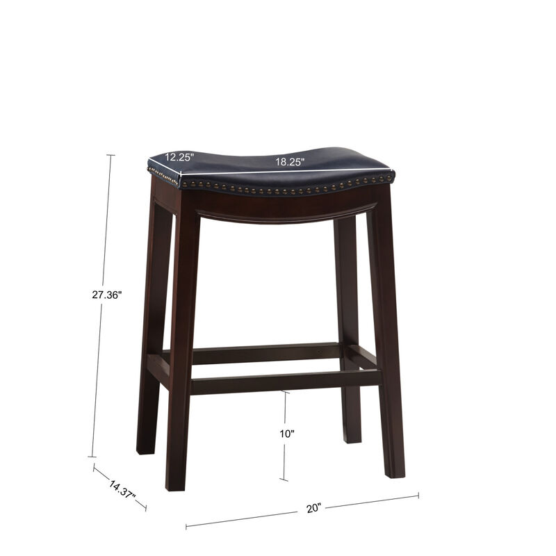 Belfast Saddle Counter Stool