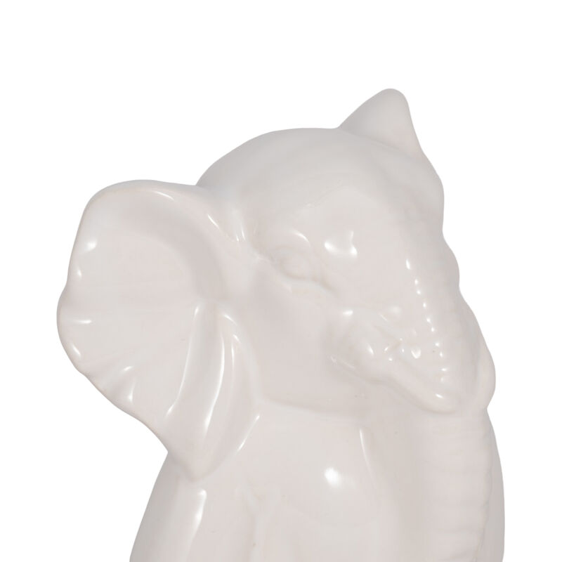 Ceramic 7" Yoga Elephant