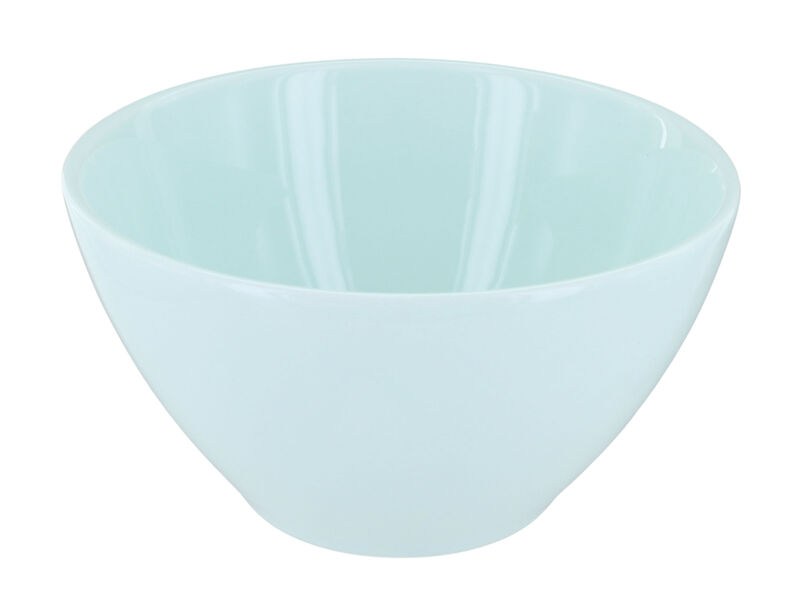 Blue Rose Polish Pottery Miko Cream Dessert Bowl