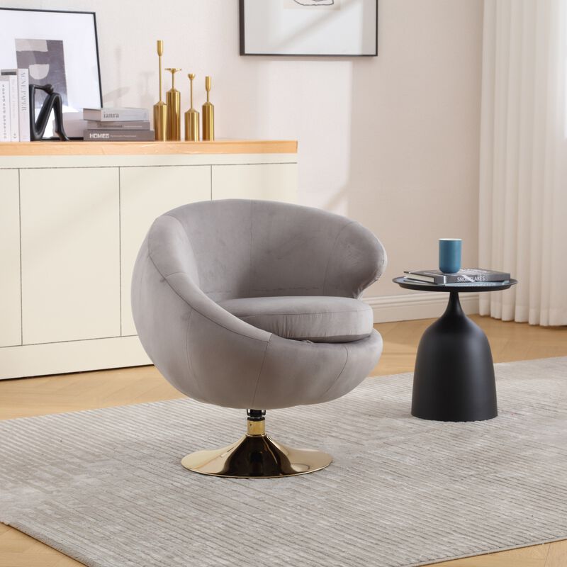 360 Degree Swivel Cuddle Chairs, Round Armchairs for Home & Office