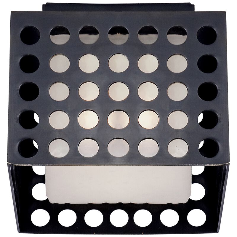 Precision Small Square Flush Mount