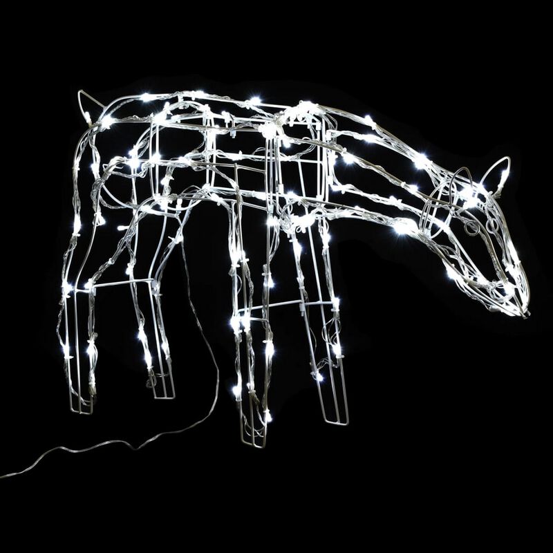 Meyi 3pc Outdoor Reindeer Family Christmas Decor, 229 Cool White LED - Benzara