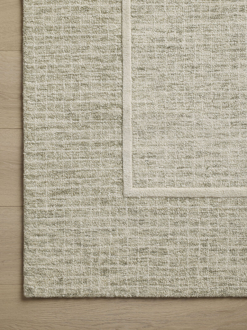 Briggs BRG-01 Sage / Ivory 7''9" x 9''9" Rug by Chris Loves Julia
