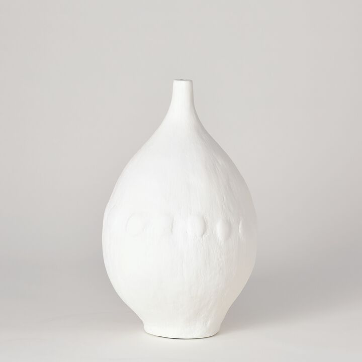 Modernist Vase-White