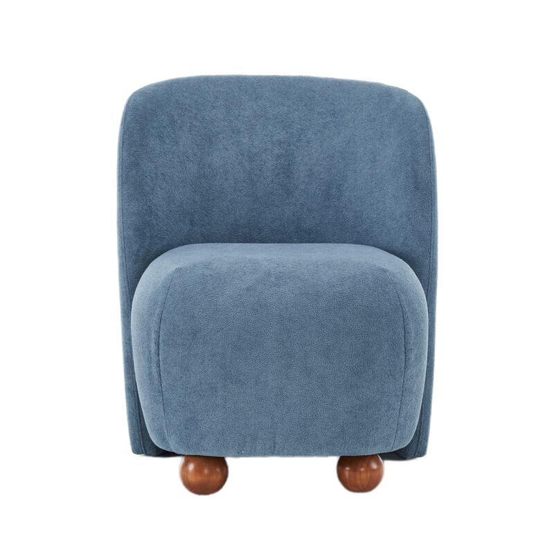 Merax Modern Armless Accent Chair Home Chair