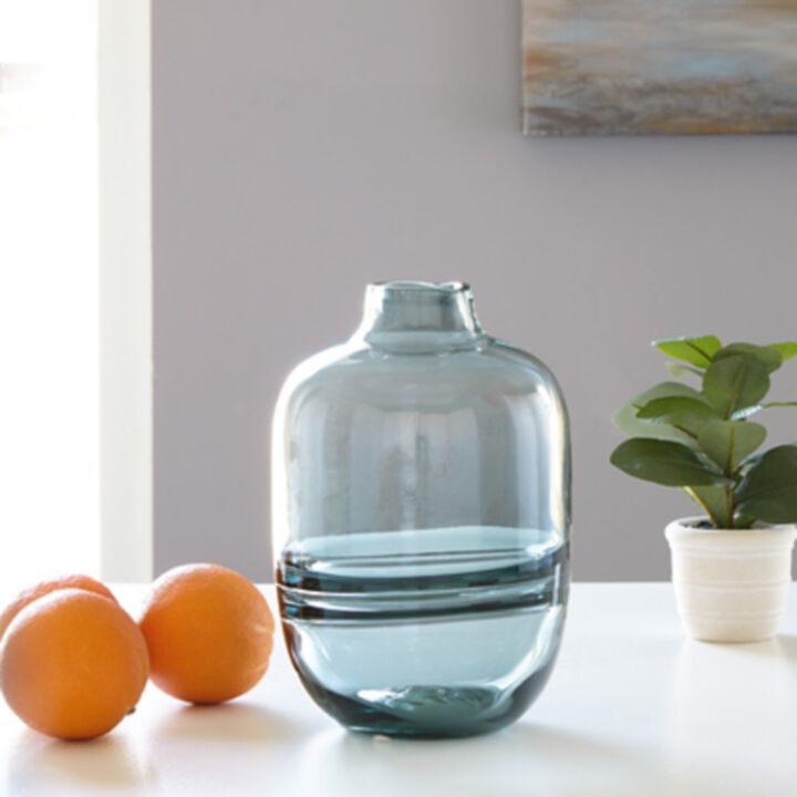 Ashley Lemmitt Vase in Teal