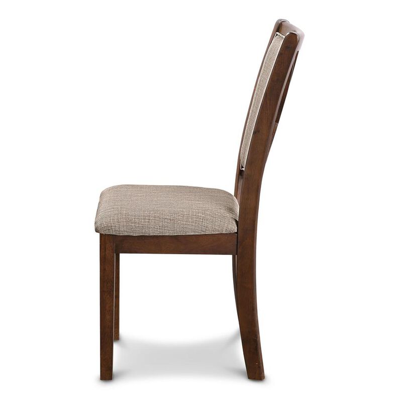 New Classic Furniture Furniture Amy 5-Piece Contemporary Wood Dining Set in Cherry