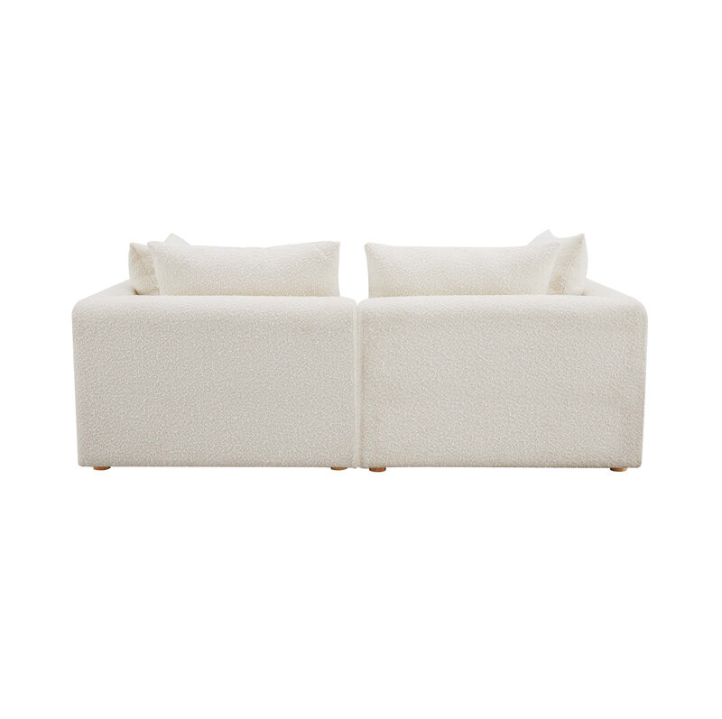 Hangover Cream Loveseat
