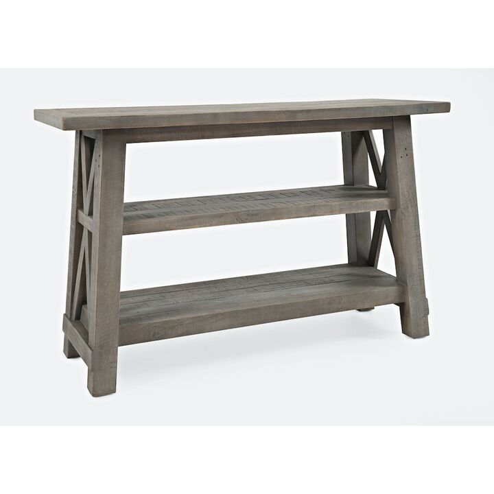 Jofran Outer Banks Reclaimed Pine Sofa Table - Driftwood