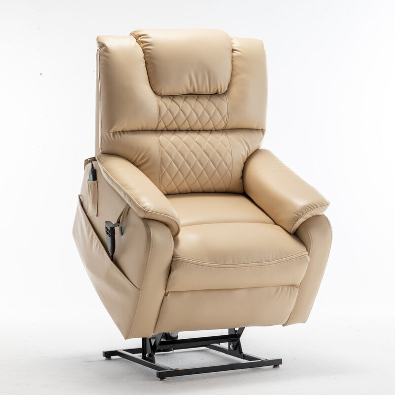 3-Position Okin Motor Lift Recliner with Infinite Positions and Easy Assembly