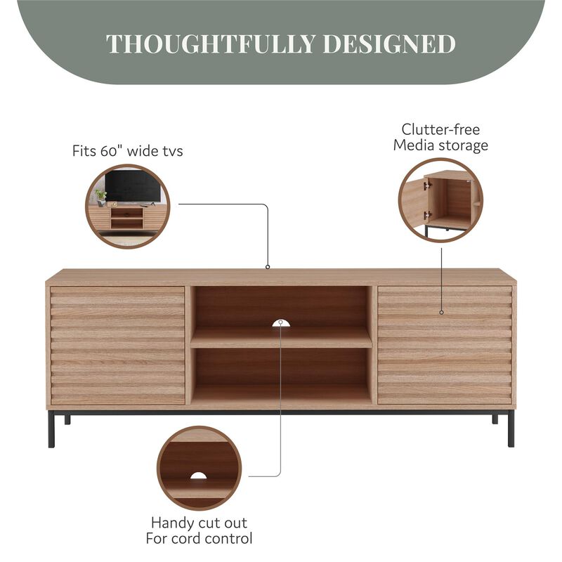 Jarrel 2 Door TV Stand for TV's up to 50"