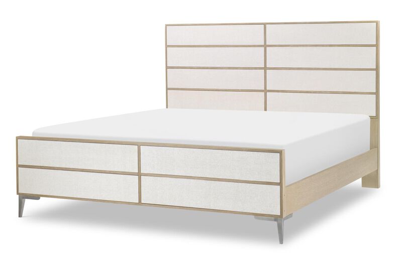 Raffia Panel Bed