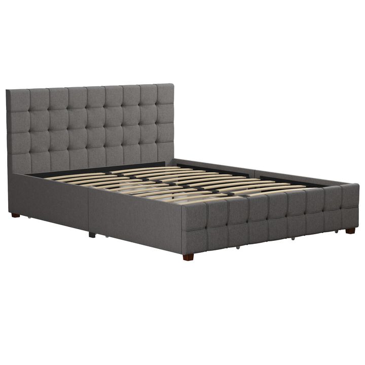 Elizabeth Upholstered Bed with Storage