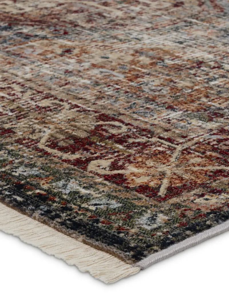 Zefira Zakaria Red 10' x 14' Rug