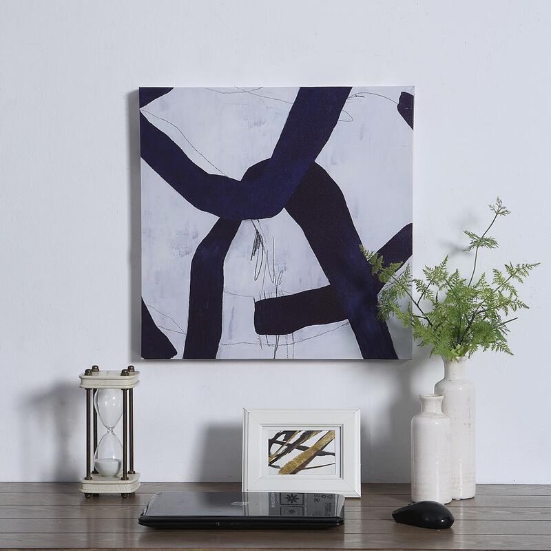 Carolina Living Abstract Wall Art 2 - Set of 2 - Blue