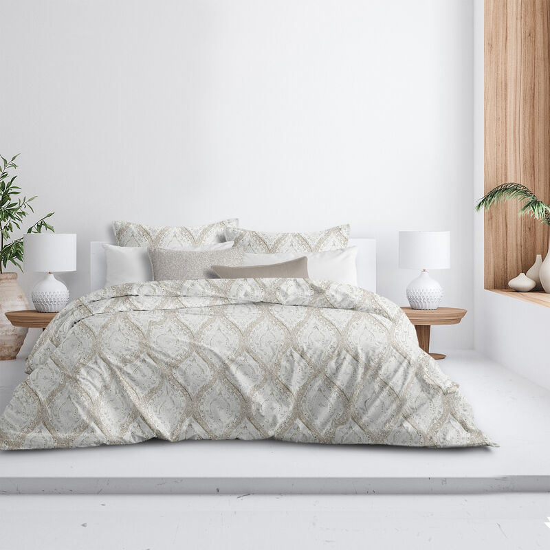 6ix Tailors Fine Linens Cressida Linen Coverlet Set