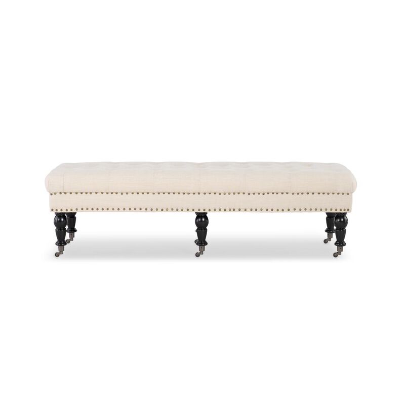 Linon Isabelle Bed Bench 62 Inches