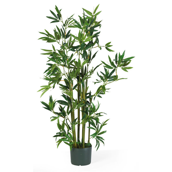 Hivvago 4' Bamboo Silk Plant