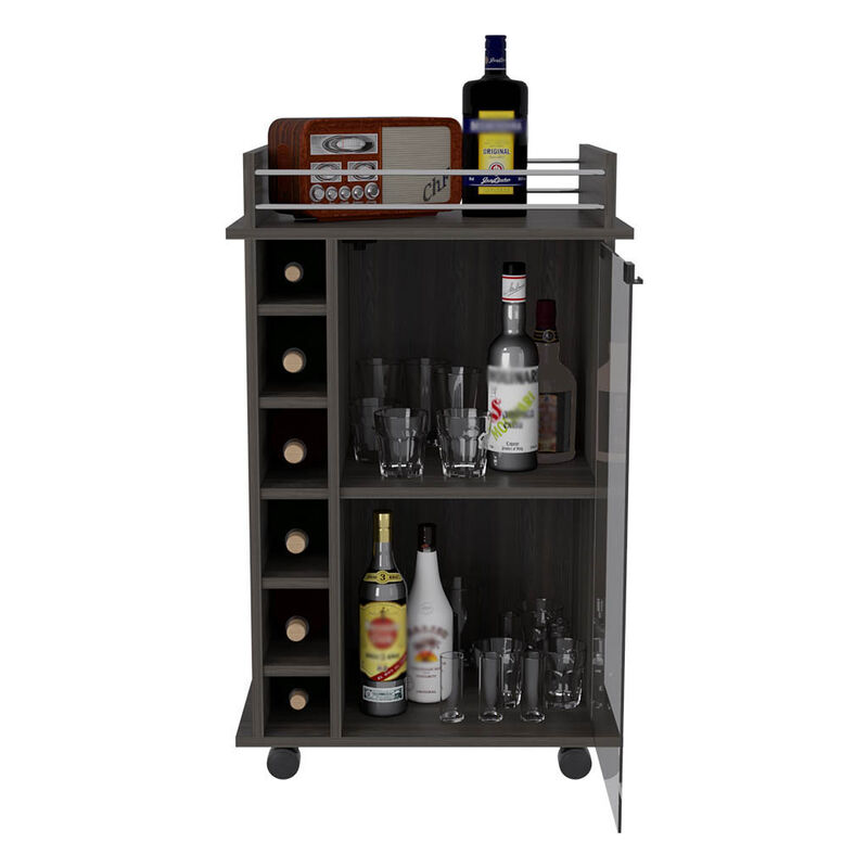 Bar Cart Baltimore, Living Room, Espresso