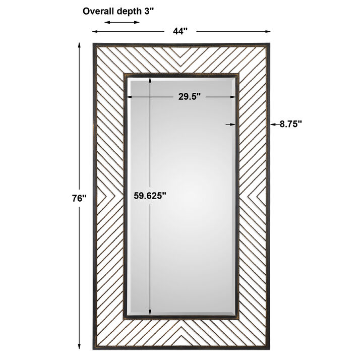 Karel Chevron Mirror