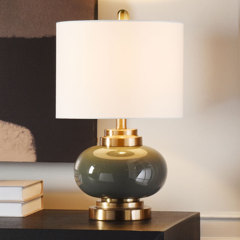 Copper & Gray Table Lamp Small
