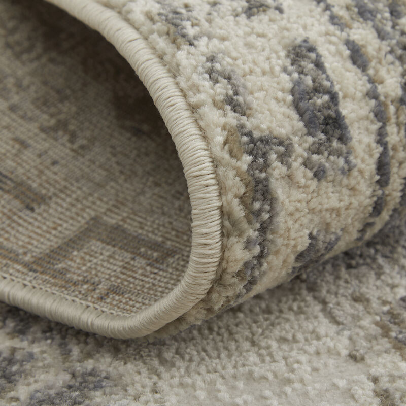 Kano 39LJF Ivory/Taupe/Gray 10'2" x 13'9" Rug