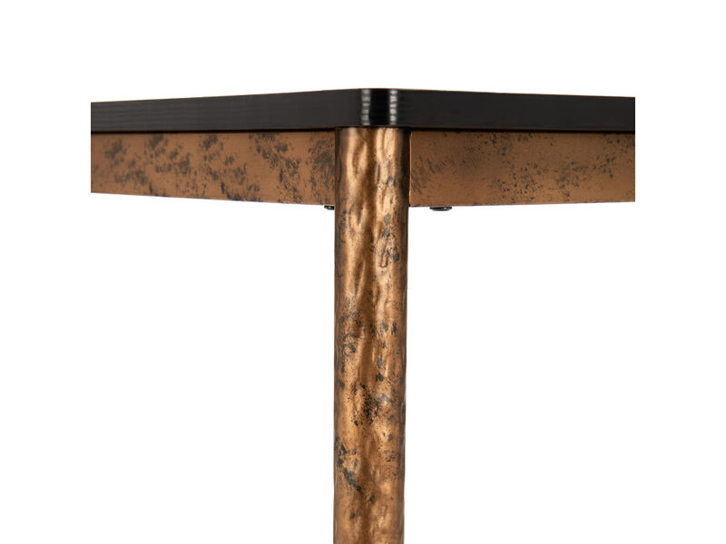 Nida Bar Table Black & Bronze