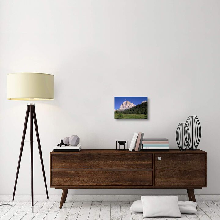 Tofana di Rozes, view of cliff face, Italian Dolomites, Italy-Canvas Art-18x12