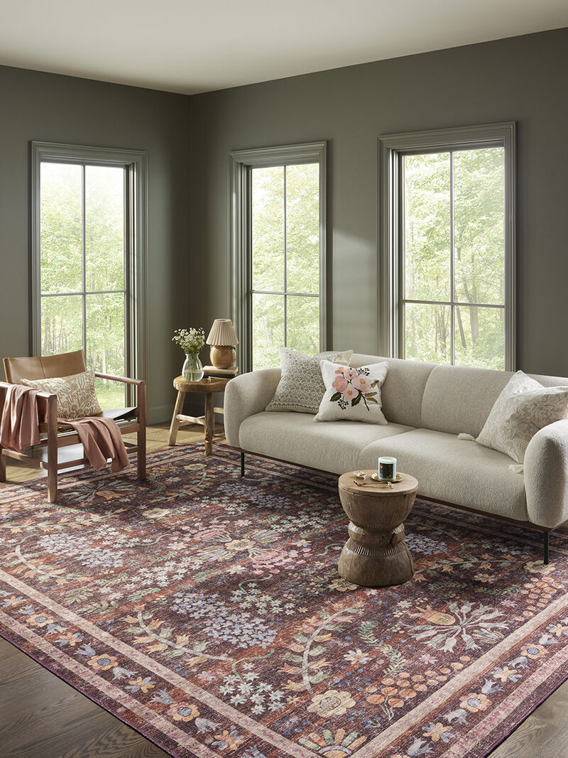 Maison MAO06 Red 7'6" x 9'6" Rug
