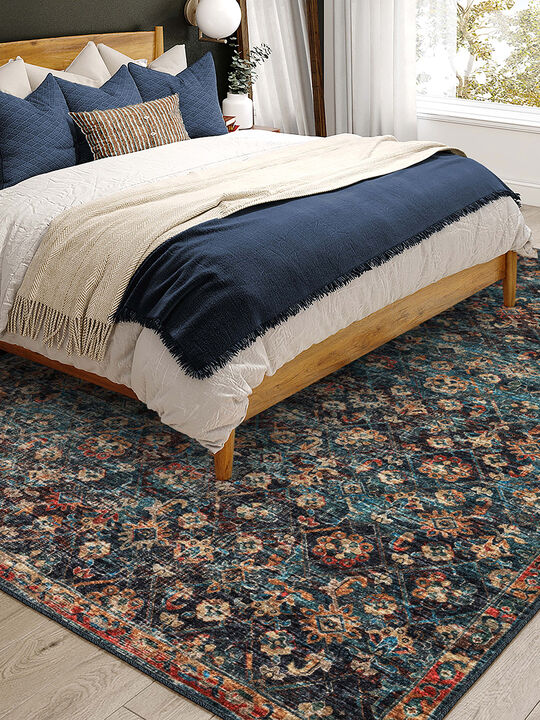Jericho JC8 Navy 8' x 10' Rug