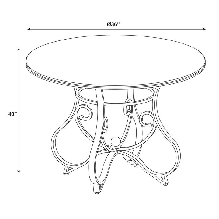 Powell Hamilton Pub Table