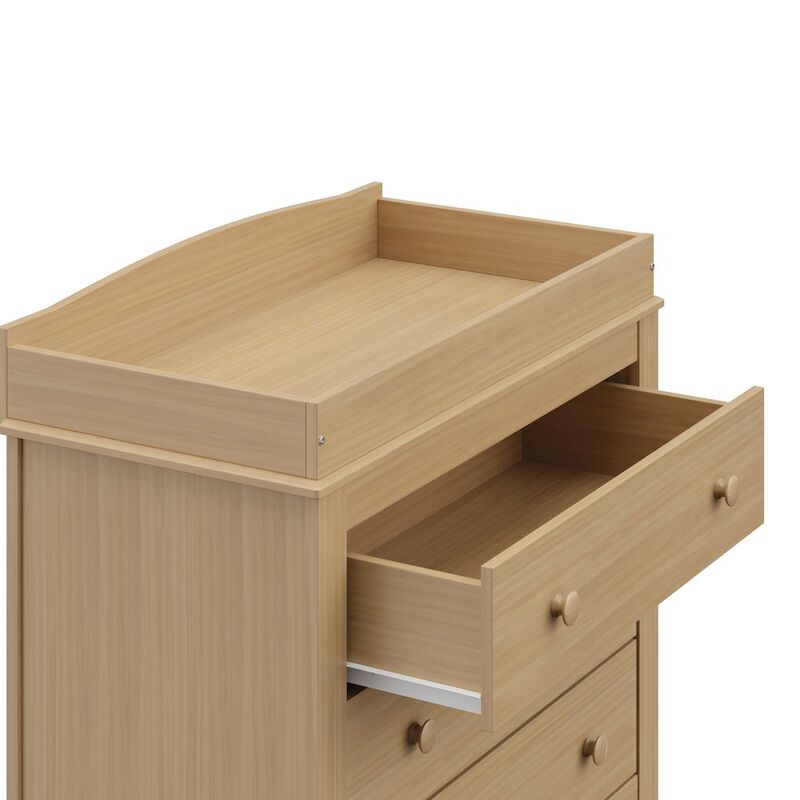 Graco Noah 3 Drawer Chest with Changing Topper (Driftwood)