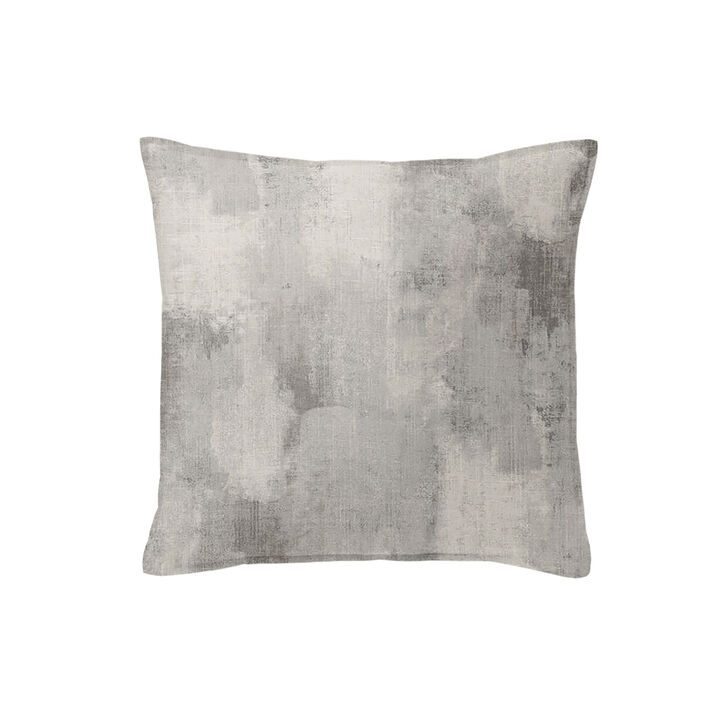 6ix Tailors Fine Linens Thiago Linen Taupe (Marble) Decorative Throw Pillows