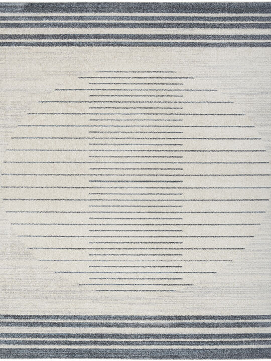 Astra Machine Washable ASW04 Ivory/Blue 9' x 12' Rug